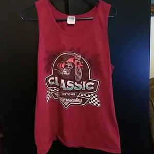 Gildad ulrta cotton large sleeveless shirt